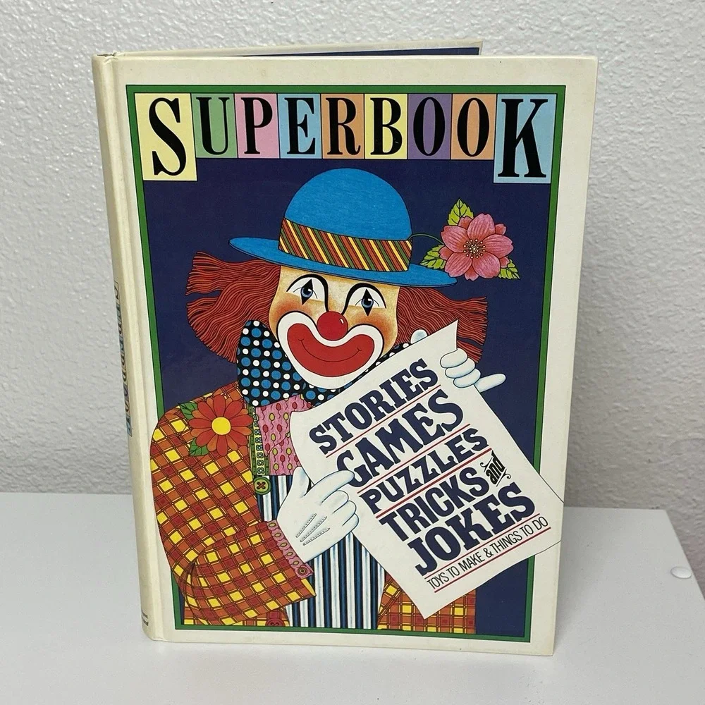 Vintage Readers Digest‎ 1981 Superbook Kids Stories Puzzles Jokes Hardback Book